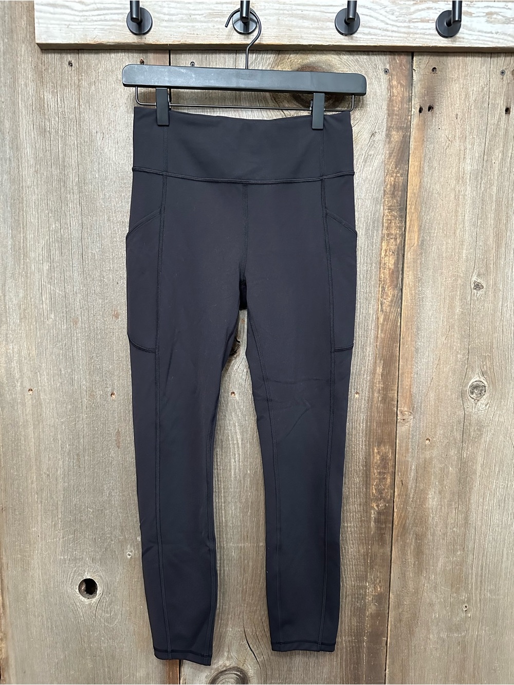 Lululemon Align High Rise Pant Legging with Pockets 25” Black Size 6